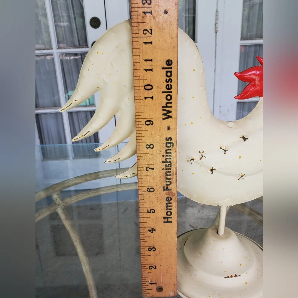 Vintage Metal Rooster Home/Kitchen Decor, Farmhouse Rustic Decor
